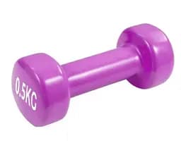 Гантель виниловая PowerPlay 4125 Achilles 0.5 кг Розовая 1 шт (PP_4125_0.5kg)