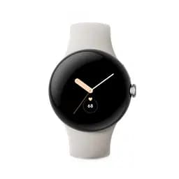 Смарт-годинник Google Pixel Watch LTE Polished Silver Case/Chalk Active Band - мініатюра 2