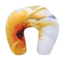 Ергономічна подушка для подорожей Travel жовтий Homefort