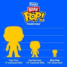 Набір Фігурок Bitty Pop Володар Кілець The Lord of the Rings 4 Pack 3 см BP TLR 4P - мініатюра 4