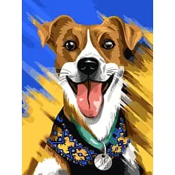 Картина за номерами Santi Хоробрий помічник, 30х40 см (954425)