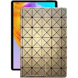 Чохол StatusCASE з екошкіри для планшету Teclast M40 SE Золотий ромб