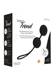 Вагинальные шарики Joydivision Joyballs, 3.5 см, черный