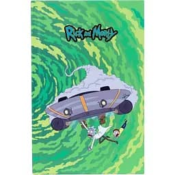 Книга записная Kite Rick and Morty А6 в клеточку 80 листов (RM22-199-1)