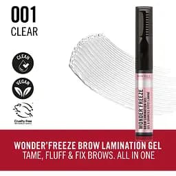 Гель для ламінування брів Rimmel Wonder'Freeze №001 Clear - мініатюра 4