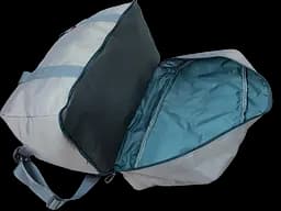 Дорожня сумка з відділом взуття 40L сірий Wallaby sum0028889 - мініатюра 6