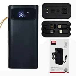 Зовнішній акумулятор 30000 mAh XO PR142 22.5W Power Bank - мініатюра 2
