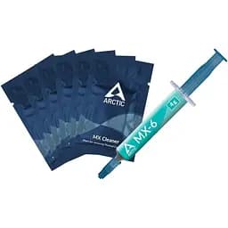 Термопастая ARCTIC MX-6, 4г, из 6шт. MX Cleaner