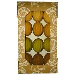 Печиво La Sofi Гречані горішки Мікс з горіховими пастами та згущеним молоком 12 шт. 285 г брендкороб