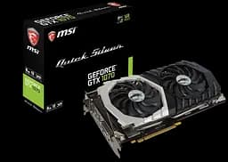Відеокарта GeForce GTX 1070 8GB MSI Quick Silver OC (GTX 1070 Quick Silver 8G OC) Б/В