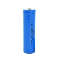 Аккумулятор 18650 Li-Ion Vipow ICR-18650 TipTop 3.7V 2000mAh - мініатюра 1