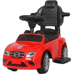 Машинка-каталка зі штовхачем Bambi M 3902L-3 червона