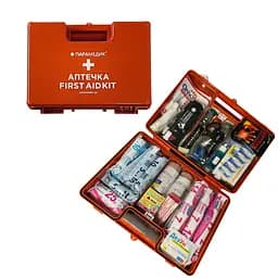 Аптечка медична автомобільна АМА-1 Євростандарт PRO розширена (в кейсі)