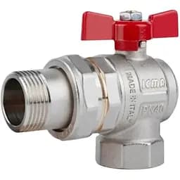 Кран шаровой Icma FAR. ROSSA 1" угловой №361 (87361AF11)