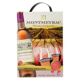 Вино Montmeyrac Rose, рожеве, сухе, 3 л