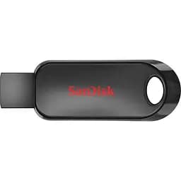 Флеш-накопичувач Sandisk Flash USB 2.0 Cruzer Snap 128Gb Black (SDCZ62-128G-G35) - мініатюра 3