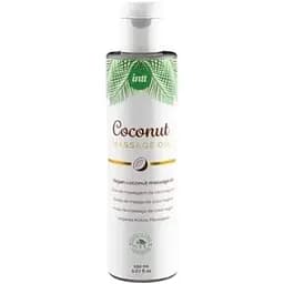 Натуральное массажное масло Intt Coconut Vegan, 150 мл