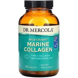 Морской коллаген Dr. Mercola из дикой рыбы 90 таблеток (MCL03273)