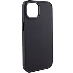 Чохол Epik TPU Bonbon Metal Style для Apple iPhone 14 Plus 6.7 Чорний/Black