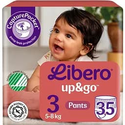 Подгузники-трусики Libero Up&Go 3 (5-8 кг) 35 шт.