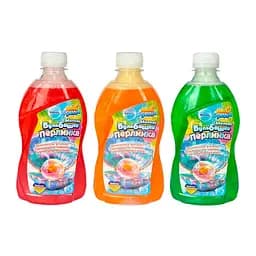 Наповнювач для мильних бульбашок "Перлинки" 73355 "Пані Булька" 400мл, з шиммером, ароматизовані (4820005216680) МІКС