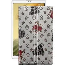 Чохол StatusCASE з екошкіри для планшету Samsung Galaxy Tab A7 lite (T225) Луі-Вітон-білий