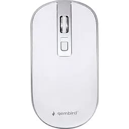 Мышь Gembird MUSW-4B-06-WS Wireless White-Silver