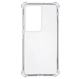 TPU чохол Getman Ease logo посилені кути для Samsung Galaxy S21 Ultra Безбарвний (прозорий)