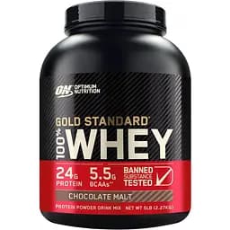 Сывороточный протеин Optimum Nutrition Whey Gold Standard Chocolate malt 2.27 кг