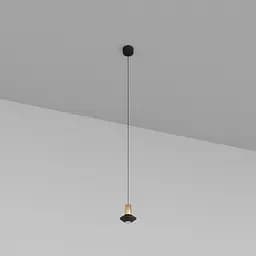 Подвесной светильник Skarlat RHL7738 5W BK+GD 3000K