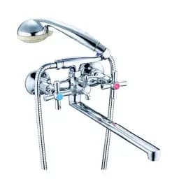 Смеситель для ванны Udis DFR7-B722 двухвентильный с душевым набором Хром 30412