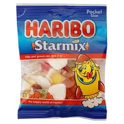 Жувальні желейні цукерки Haribo Happy Starmix 80 г