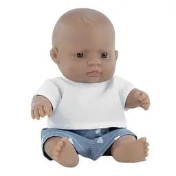 Лялька-пупс анатомічний Miniland хлопчик-іспанець в одязі 21 см (33005)