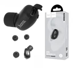 Бездротова Bluetooth-гарнітура Hoco E24 Black - мініатюра 9