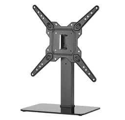 Настольная подставка под телевизор Gembird TVSD55S01 23-55 дюйма Black - мініатюра 2