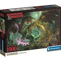 Пазл Dungeons&Dragons (Підземелля і дракони) - 1000 шт. Clementoni 39961