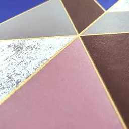 Самоклеюча плівка Sticker Wall 0.45х10м х 0.07мм Рожеві трикутники SW-00001225 - мініатюра 2