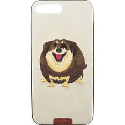 Чохол-накладка PUZOO TPU+TPU with stitchwork craft Ballon Dog iPhone 7 Plus/8 Plus White