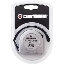 Рулетка вимірювальна Demass Stainless Steel 5 м (STE 5025) - мініатюра 8