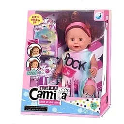 Лялька інтерактивна Camilla A 766 B зі стразами та заколками 42 см