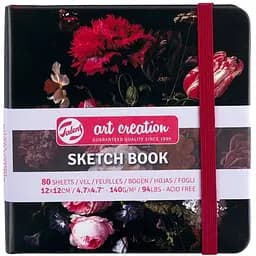 Блокнот для графіки Royal Talens Art Creation 12х12 см 140г/м2 80л Натюрморт з квітами - мініатюра 2