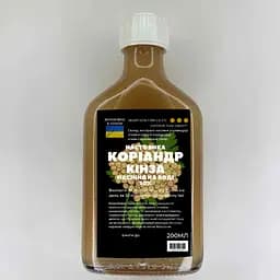 Водная настойка на семенах кориандра кинзы 200 мл