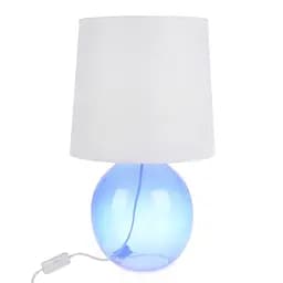 Настільна лампа Brille в сучасному стилі з абажуром TL-180 blue E27