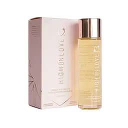 Массажное масло HighOnLove Massage Oil Strawberry & Champagne (120 мл) с маслом семян конопли