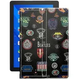 Чехол StatusCASE из экокожи для планшета Lenovo Tab E10 TB-X104L Битлз