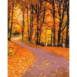 Картина по номерам Brushme Осенний парк 40x50 см