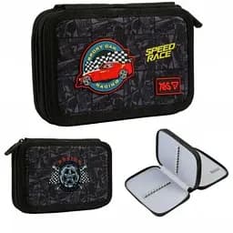Пенал жорсткий Yes подвійний HP-01 Drift King