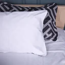 Наволочка MirSon Сатин 22-1395 Geometric Design 40х40 см чорно-біла (2200010565225)