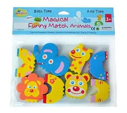 Аква-пазлы Baby Great Смешные животные, 4 игрушки (GB-FM4A)
