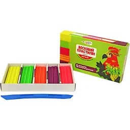 Пластилин восковой Гамма Craft & Joy флуоресцентный 5×60 г 
